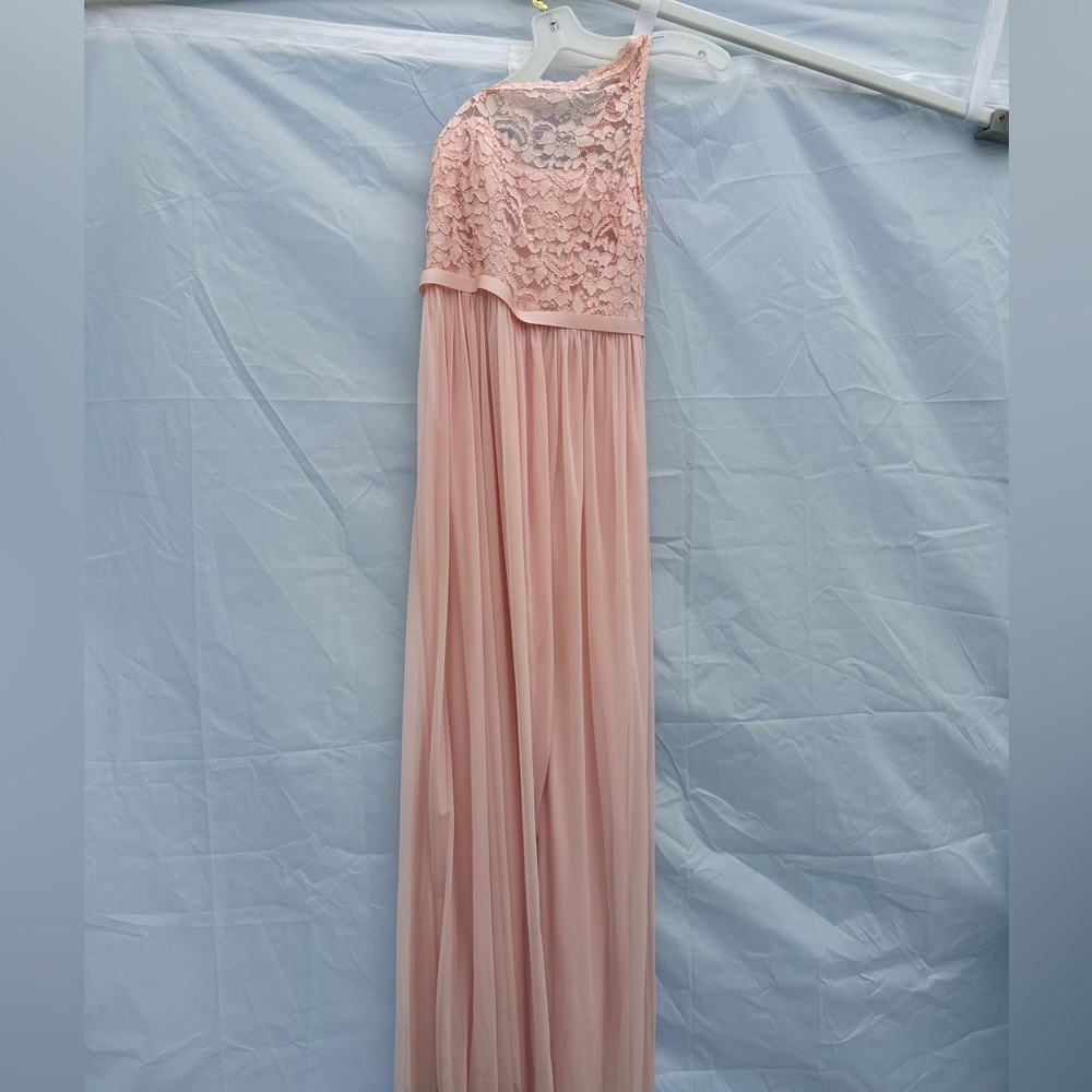 David’s bridal petal dress
